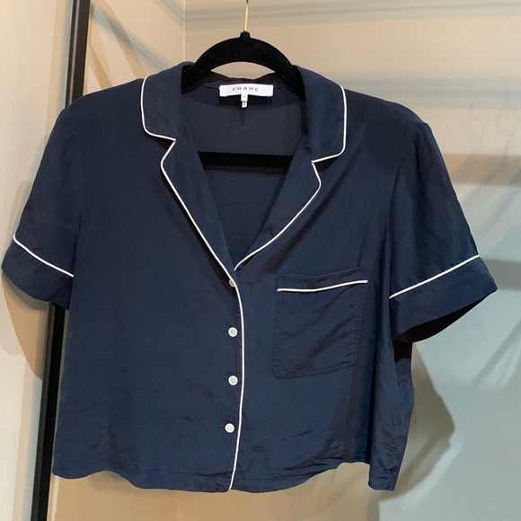 Frame Silk button down - Picture 2 of 6